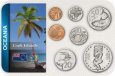 Sada 7 ks mincí Cookove ostrovy 1 Cent-1 Dollar 1973-75 blister Sada 7 ks mincí Cookove ostrovy 1 Cent-1 Dollar 1973-75 blister