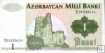 *1 Manat Azerbajdžan 1992, P11 UNC