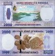 *2000 Frankov Rwanda 2024, P44 UNC *2000 Frankov Rwanda 2024, P44 UNC