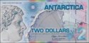 2 Doláre Antarktída 30.07.2007 polymer