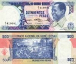 *500 Pesos Guinea Bissau 1983, P7 UNC