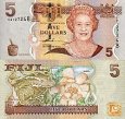 *5 fidžijských dolárov Fidži 2007 P110 UNC *5 fidžijských dolárov Fidži 2007 P110 UNC
