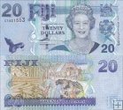 *20 fidžijských dolárov Fidži 2007, P112a UNC