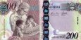 *200 botswanských pula Botswana 2009, P34 UNC *200 botswanských pula Botswana 2009, P34 UNC