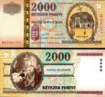 *2000 Forintov Maďarsko 2000, P186, pamätná v obale