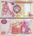 *10 Maloti Lesotho 2000-2009, P15 UNC *10 Maloti Lesotho 2000-2009, P15 UNC