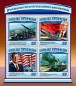 Stredoafrická republika Miniatúrny hárok 2017 MNH Jadrová zmluva