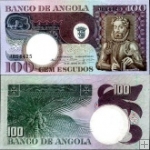 *100 Escudos Angola 1973, P106 UNC