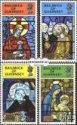 *Známky Guernsey 1973 Svätci - vitráže nerazítkovaná séria