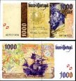 *1000 Escudos Portugalsko 1998, P188c UNC *1000 Escudos Portugalsko 1998, P188c UNC