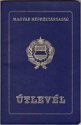 Cestovný pas Maďarsko, vydaný v roku 1990