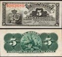 *5 Centavos Kuba 1896 P46 UNC