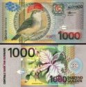 *1000 surinamských guldenov Surinam 2000, P151 UNC
