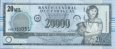 **20 000 Guaranies Paraguaj 2005 **20 000 Guaranies Paraguaj 2005