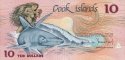 *10 Dolárov Cookove Ostrovy 1987 AU