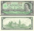 *1 Dolár Kanada 1967, P84a UNC *1 Dolár Kanada 1967, P84a UNC