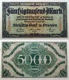 *50 000 Mariek Sasko (Nemecko) 1923, SAX16 VF