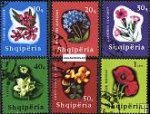 Známky Albánsko 1965 Kvety razítkovaná séria