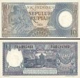 *10 Rupií Indonézia 1963, P89 AU