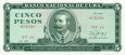 *5 pesos Kuba 1987-90, P103 UNC *5 pesos Kuba 1987-90, P103 UNC