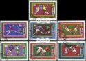 Známky Mongolsko 1970 MS vo futbale Mexiko razítkovaná séria
