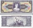 *50 Cruzeiros Brazília 1963, P179 UNC, Valor Legal *50 Cruzeiros Brazília 1963, P179 UNC, Valor Legal