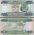 *50 Dolárov Šalamúnove ostrovy 1986, P17a UNC *50 Dolárov Šalamúnove ostrovy 1986, P17a UNC