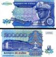 *200 000 Zaires Zair 1992, P42a UNC *200 000 Zaires Zair 1992, P42a UNC
