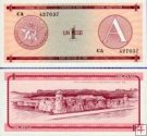 *1 Peso Kuba 1985, FX1 UNC, Foreign Exchange Certificate