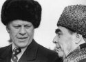Gerald Ford a Leonid Brežnev