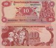 *10 Cordobas Nikaragua 1979, P134 UNC