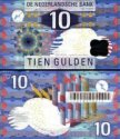 *10 guldenov Holandsko 1997, P99 UNC