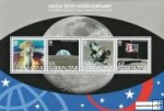 *Známky Gibraltar 2008 50 rokov NASA neraz. séria MNH