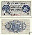 *5 Mariek Nemecko - okupované územia 1939 UNC