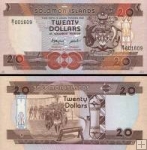 *20 Dolárov Šalamúnove ostrovy 1986, P16a UNC