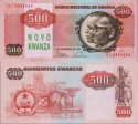 *500 Novo Kwanza Angola 1987, P123 UNC