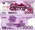 1000 Won Severná Kórea (KĽDR) 2008 specimen P64s UNC