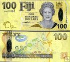 *100 Dolárov Fidži 2007, hybrid polymer P114 UNC