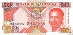 *50 Shilingi Tanzánia 1993, P23 UNC