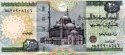 *20 egyptských libier Egypt 2001-18 P65 UNC