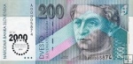 *200 Sk Dvesto korún Slovensko 2000 Bimilenium UNC