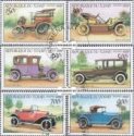 *Známky Čad 2000 Staré automobily, razítkovaná séria *Známky Čad 2000 Staré automobily, razítkovaná séria