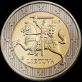 *2 Euro Litva 2015, obehová UNC