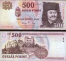 *500 Forintov Maďarsko 2007, P196a UNC