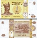 1 Leu Moldavsko 2010, P8h UNC