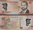 *50 Meticias Mozambik 2024, polymer P156a UNC *50 Meticias Mozambik 2024, polymer P156a UNC