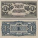 *1 Dolár Malajsko 1942 M5, japonská okupácia AU/UNC