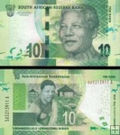 *10 Randov Južná Afrika 2018, Madiba P143 UNC