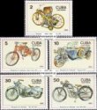 *Známky Kuba 1985 100 rokov motoriek nerazítkovaná séria MNH