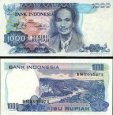 *1000 Rupií Indonézia 1980, P119 UNC *1000 Rupií Indonézia 1980, P119 UNC